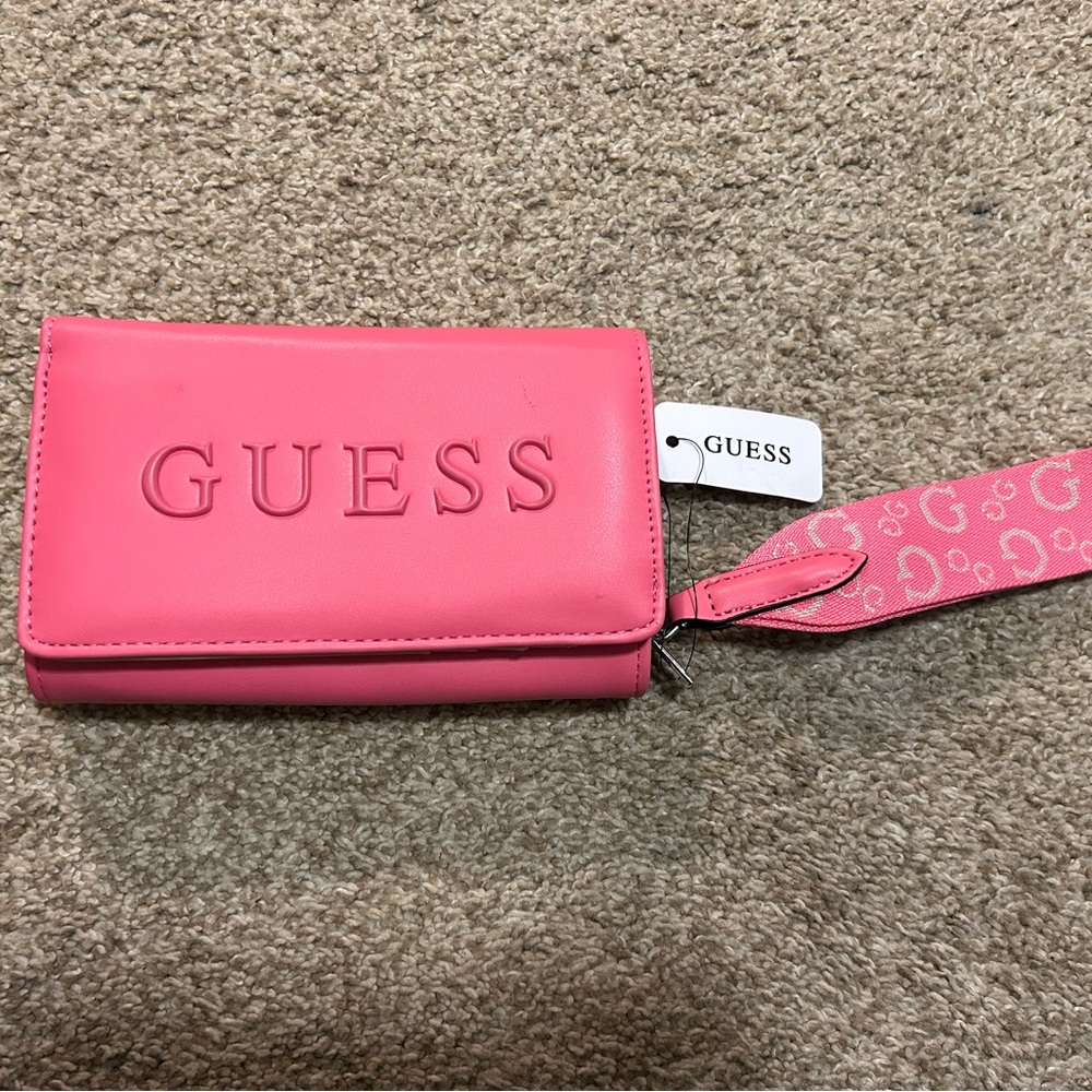 GUESS Vibrant Pink wallet